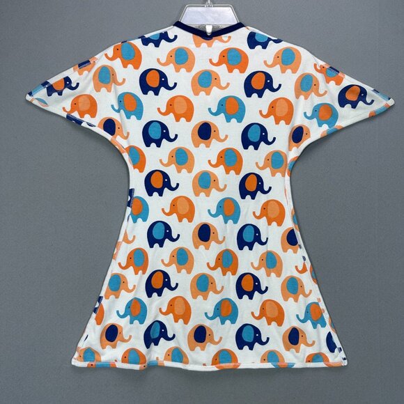 Sleeping Baby Zipadee Zip Transition Swaddle M 6-12 Months Elephant Print - Picture 13 of 16